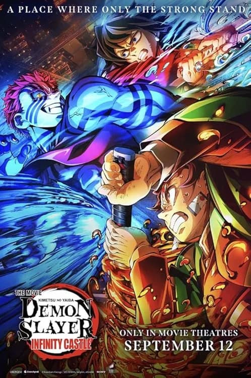 Demon Slayer: Kimetsu No Yaiba Infinity Castle film posteri