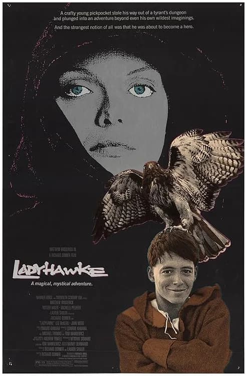 Ladyhawke film posteri